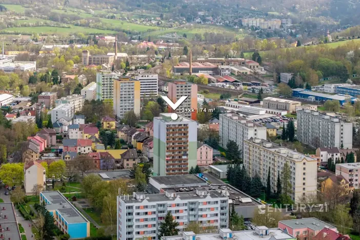 Prodej bytu 3+kk, Děčín, Oblouková, 74 m2