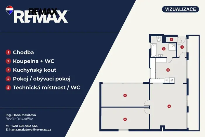 Prodej bytu 1+kk, Praha - Vršovice, Turkmenská, 85 m2