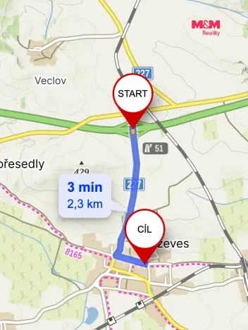 Prodej bytu 3+1, Kněževes, Štrosova, 55 m2