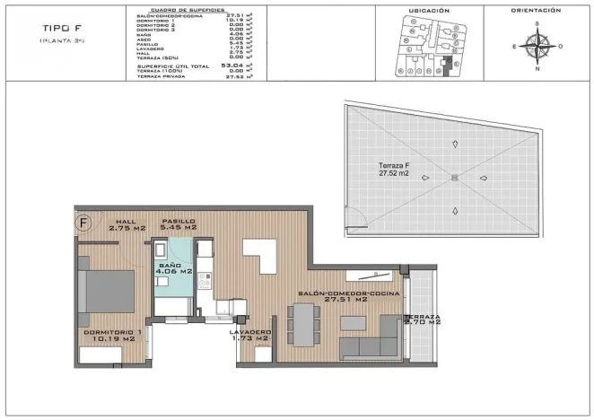 Prodej bytu 2+kk, Algorfa, Alicante, Španělsko, 57 m2