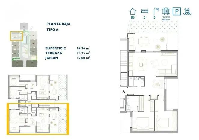 Prodej bytu 3+kk, San Pedro del Pinatar, Murcia, Španělsko, 84 m2