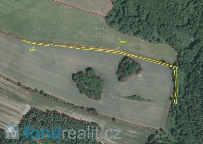 Prodej pozemku, Člunek, 2087 m2