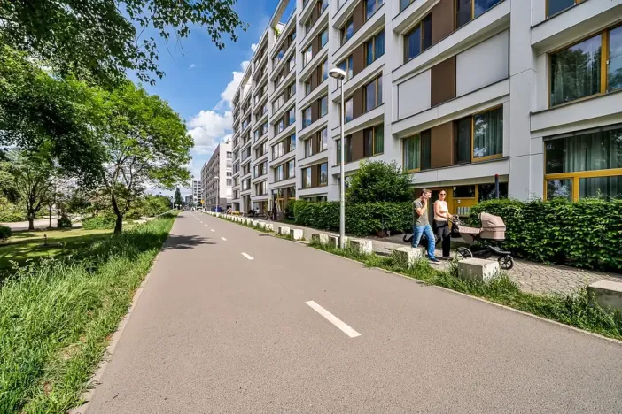 Pronájem bytu 3+kk, Praha - Karlín, Za Karlínským přístavem, 82 m2