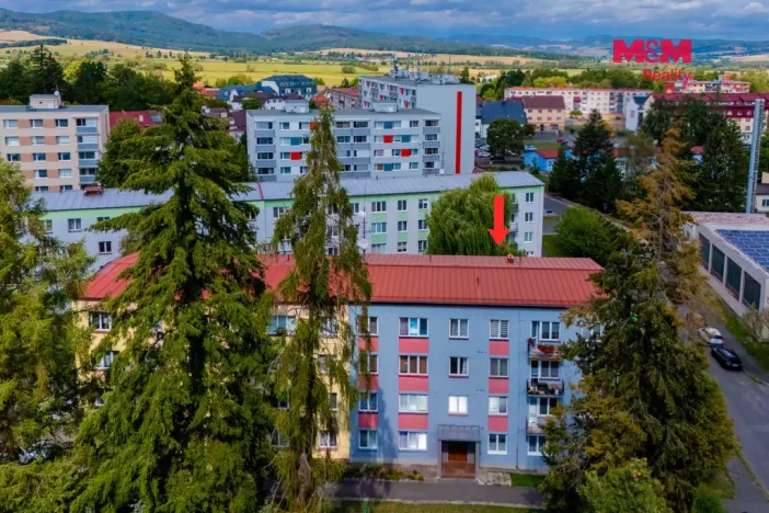 Prodej bytu 3+1, Nýrsko, Sídliště I, 56 m2