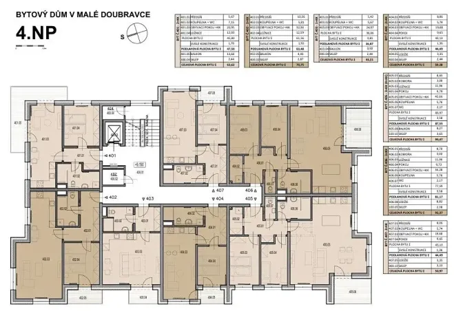 Prodej bytu 1+kk, Plzeň, V Malé Doubravce, 36 m2