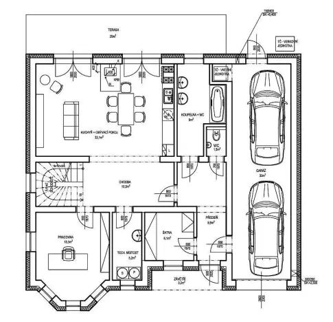 Prodej rodinného domu, Starý Plzenec, Heydukova, 68 m2