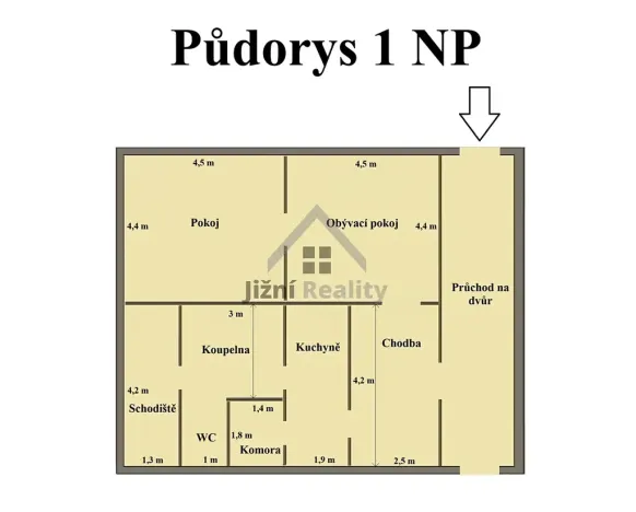 Prodej rodinného domu, Nové Hrady, Hradební, 205 m2