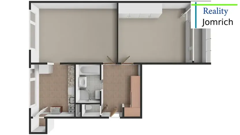 Prodej bytu 2+1, Liberec, Jáchymovská, 65 m2