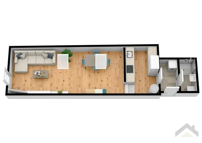Pronájem bytu 1+kk, Lanškroun, nám. J. M. Marků, 43 m2