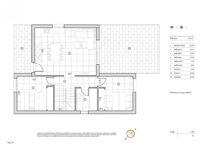 Prodej rodinného domu, Algorfa, Alicante, Španělsko, 113 m2