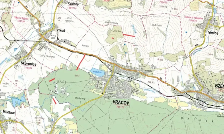 Prodej pole, Vracov, 10549 m2