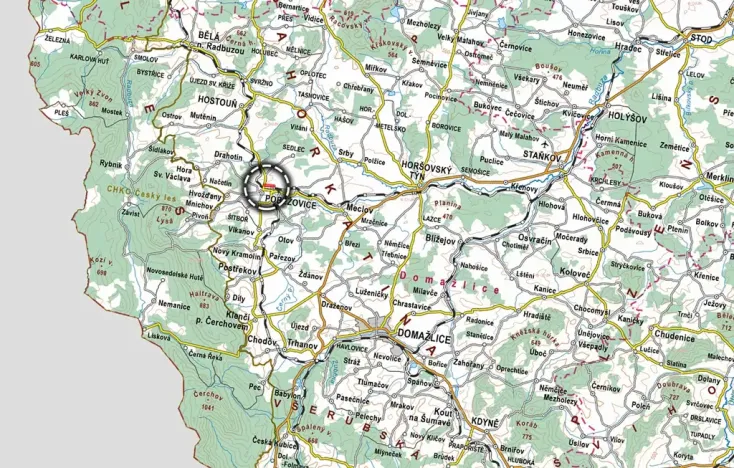 Prodej pole, Poběžovice, 34919 m2