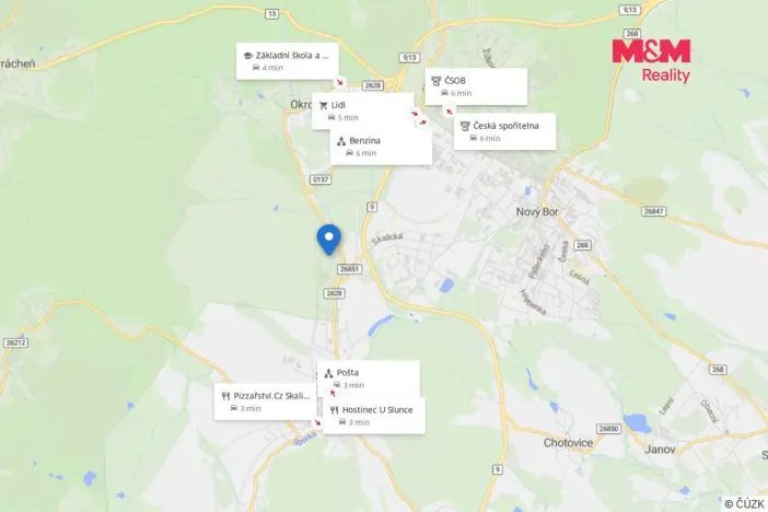 Prodej pozemku pro bydlení, Skalice u České Lípy, 1043 m2