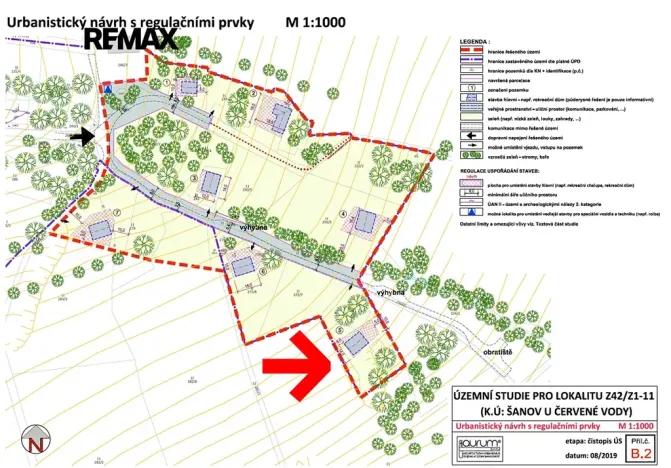 Prodej pozemku pro bydlení, Červená Voda, 1745 m2