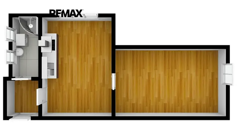 Pronájem bytu 2+kk, Poděbrady, Dr. Horákové, 42 m2