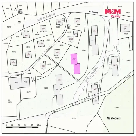 Pronájem bytu 1+1, Seč, Sídl. 9. května, 32 m2
