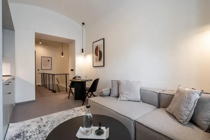 Prodej atypického bytu, Praha - Karlín, Prvního pluku, 50 m2