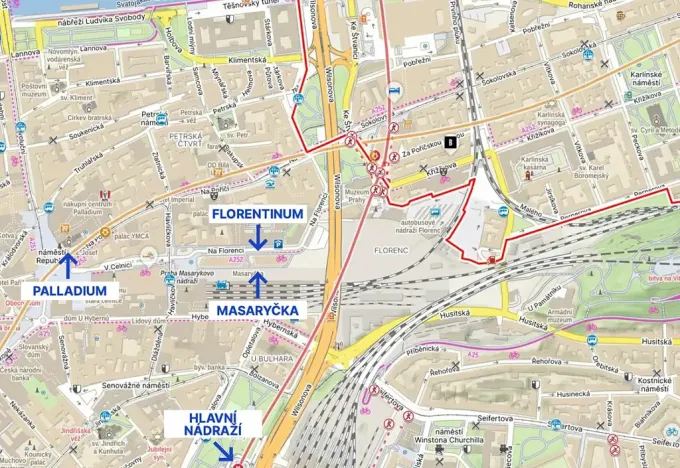 Prodej atypického bytu, Praha - Karlín, Prvního pluku, 50 m2