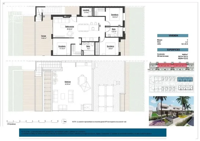 Prodej rodinného domu, Los Alcazares, Murcia, Španělsko, 84 m2