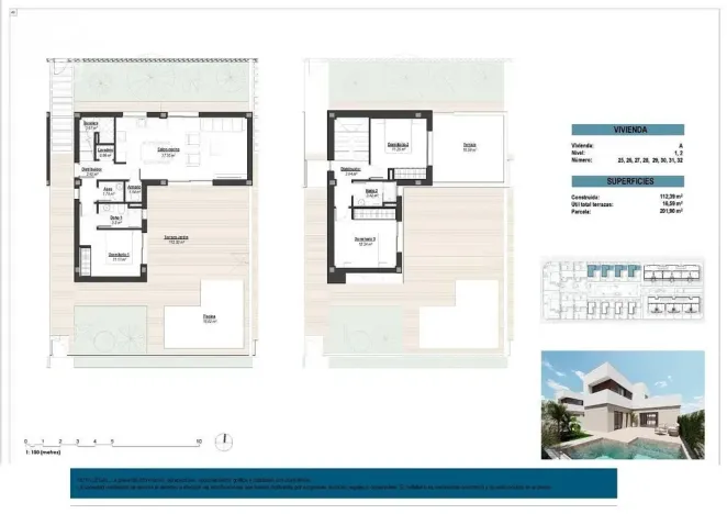 Prodej rodinného domu, Los Alcazares, Murcia, Španělsko, 112 m2