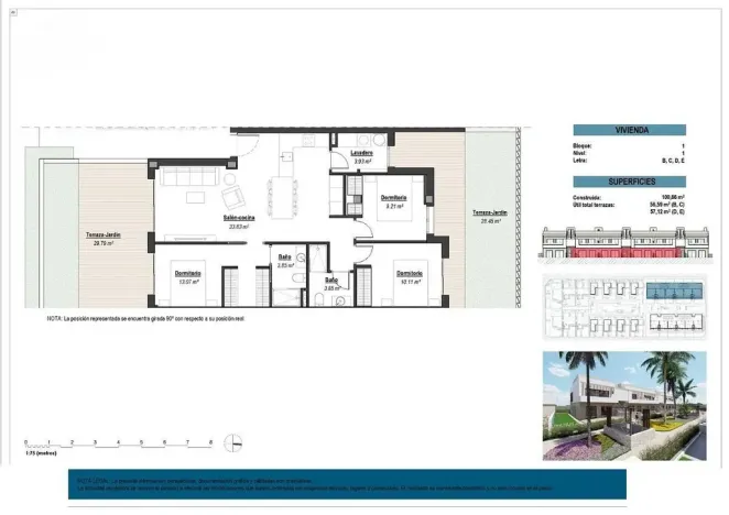 Prodej rodinného domu, Los Alcazares, Murcia, Španělsko, 100 m2