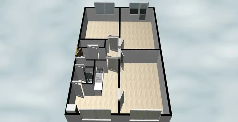 Pronájem bytu 3+1, Strakonice, Mlýnská, 83 m2