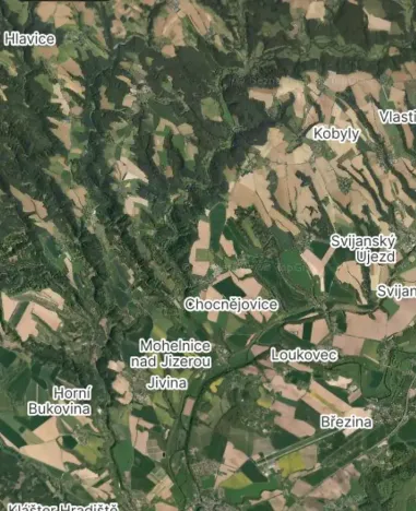 Prodej pole, Mohelnice nad Jizerou, 11600 m2