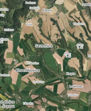 Prodej pole, Mohelnice nad Jizerou, 11600 m2