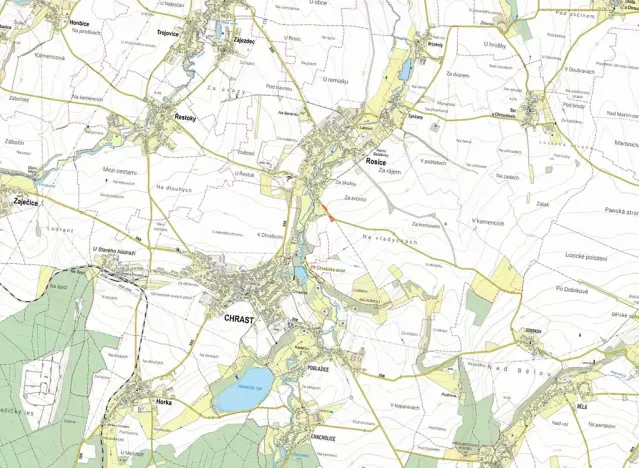 Prodej pole, Rosice, 2398 m2