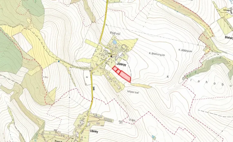 Prodej pole, Chotiněves, 11665 m2