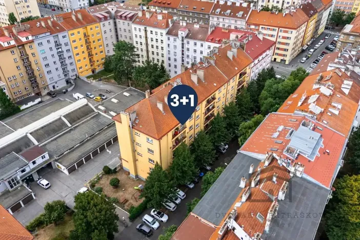 Prodej bytu 3+1, Praha - Žižkov, Biskupcova, 87 m2