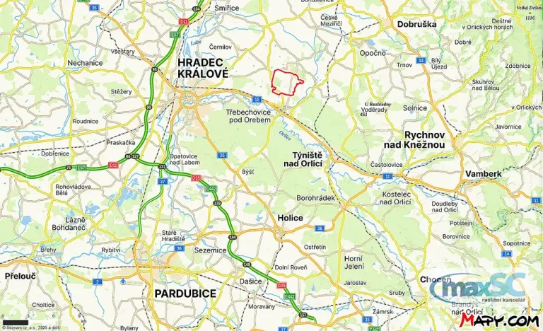 Prodej pozemku pro bydlení, Jeníkovice, 2633 m2