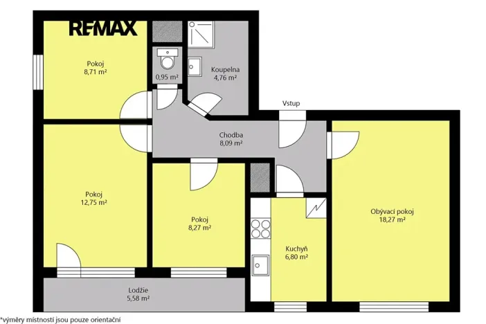 Prodej bytu 4+1, Kolín, Antonína Kaliny, 75 m2