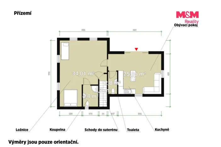 Prodej chaty, Hamry, 106 m2