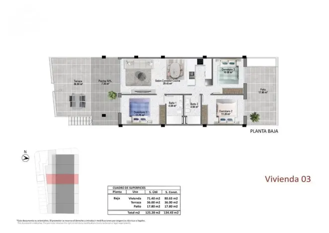 Prodej rodinného domu, Pilar de La Horadada, Alicante, Španělsko, 87 m2