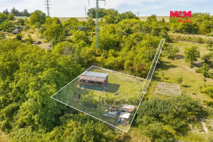 Prodej zahrady, Brandýsek, 600 m2