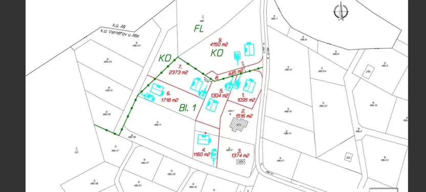 Prodej pozemku pro bydlení, Aš, 1095 m2