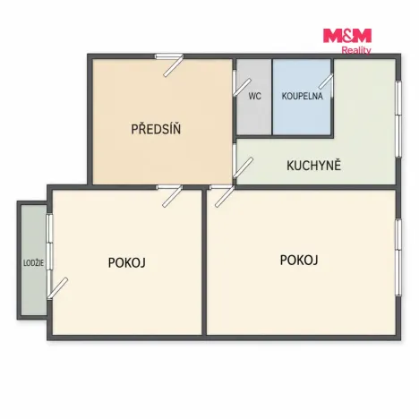 Prodej bytu 2+1, Holoubkov, 65 m2