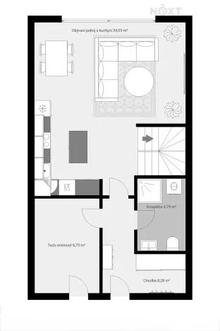 Prodej rodinného domu, Radošovice, 109 m2