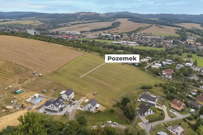 Prodej pozemku pro bydlení, Zlín, 1187 m2