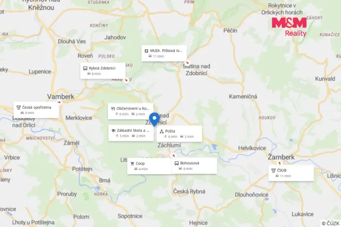 Prodej chalupy, Rybná nad Zdobnicí, 102 m2