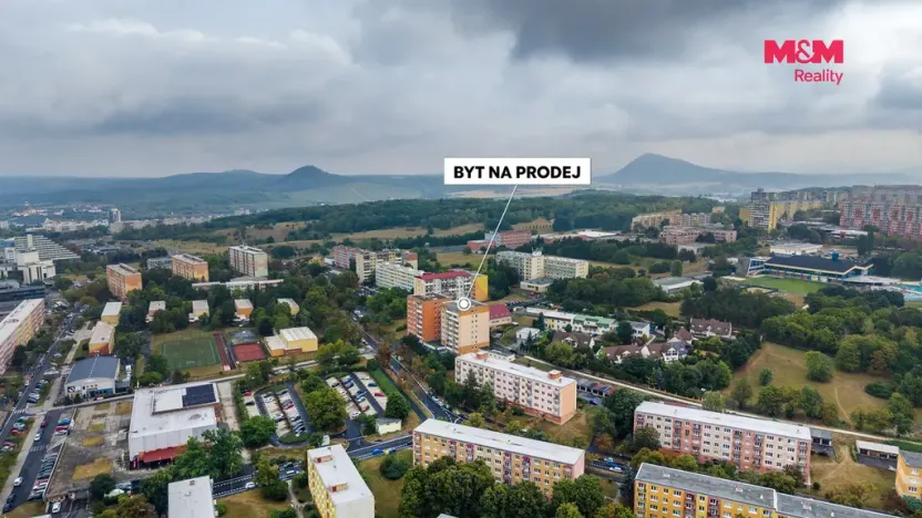 Prodej bytu 2+1, Most, Pod Šibeníkem, 46 m2