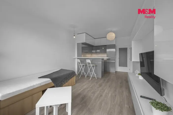 Prodej bytu 1+kk, Praha - Hostavice, U Hostavického potoka, 33 m2