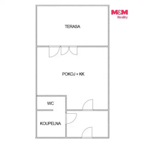 Prodej bytu 1+kk, Praha - Hostavice, U Hostavického potoka, 33 m2