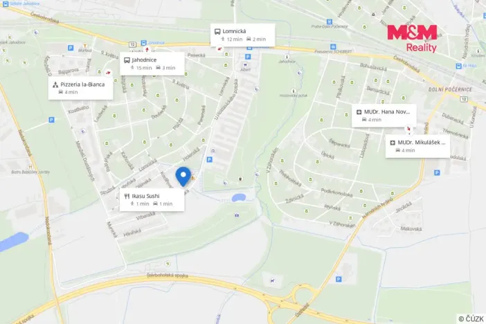 Prodej bytu 1+kk, Praha - Hostavice, U Hostavického potoka, 33 m2
