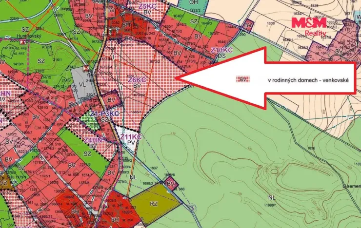 Prodej pozemku pro bydlení, Vítězná - Kocléřov, 1000 m2