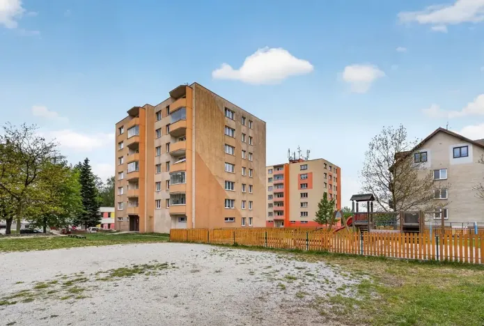 Prodej bytu 3+1, Trhové Sviny, Budovatelská, 73 m2