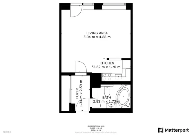 Pronájem bytu 1+kk, Praha - Horní Měcholupy, Boloňská, 36 m2