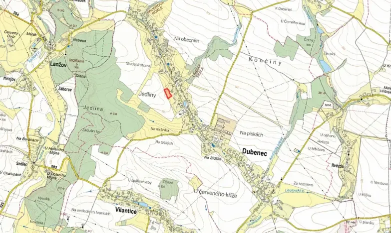 Prodej louky, Dubenec, 7978 m2