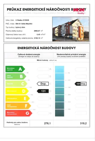 Prodej bytu 2+kk, Velké Meziříčí, U Statku, 51 m2